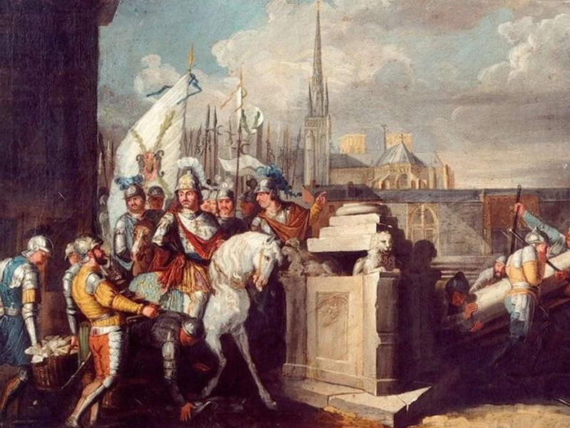 1737-Joseph Dreppe - Rimozione dei gradini